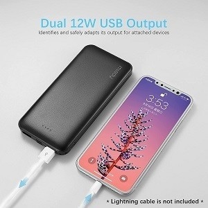 Iphone 218g . के लिए 14mm USB वायरलेस पोर्टेबल पावर बैंक चार्जर