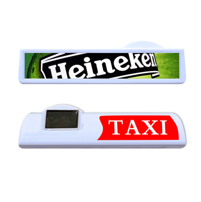 18 वी टी 4 टैक्सी कार टॉपर एलईडी डिस्प्ले कार रूफ टॉप विज्ञापन स्क्रीन: